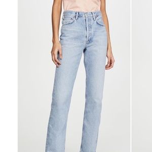 Agolde vintage straight denim size 26